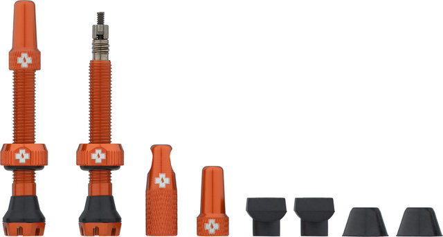 Válvulas Tubeless V2 - naranja/SV 44 mm