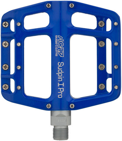 NC-17 Sudpin I Pro Plattformpedale - blau/universal