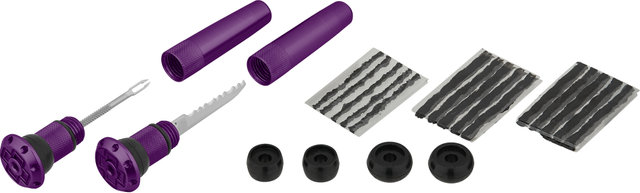 Muc-Off Stealth Tubeless Puncture Plug Repair Kit - purple/universal