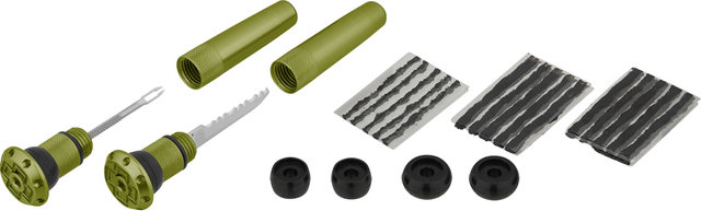 Muc-Off Stealth Tubeless Puncture Plug Repair Kit - green/universal