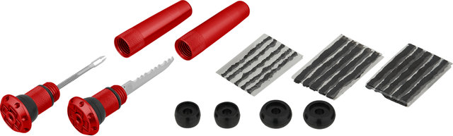 Muc-Off Kit de Réparation Stealth Tubeless Puncture Plug - red/universal
