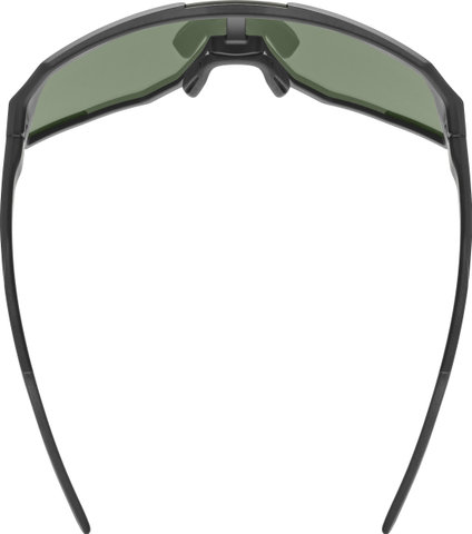 uvex sequenze Brille - black matt | mirror blue