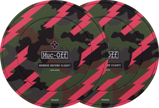 Muc-Off Cubiertas de discos de freno Disc Brake Covers - camo/par