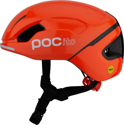 POC Casco para niños POCito Omne MIPS - fluorescent orange/51 - 56 cm
