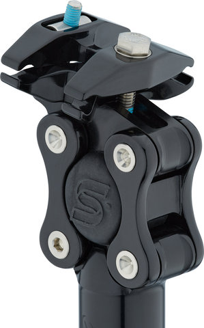 Cane Creek Tige de Selle eeSilk - black/27,2 mm / 375 mm / SB 8 mm