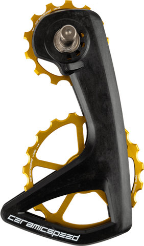 CeramicSpeed OSPW RS 5-Spoke Derailleur Pulley System for Shimano R7150 - gold | 13 teeth (guide pulley), 19 teeth (tension pulley)