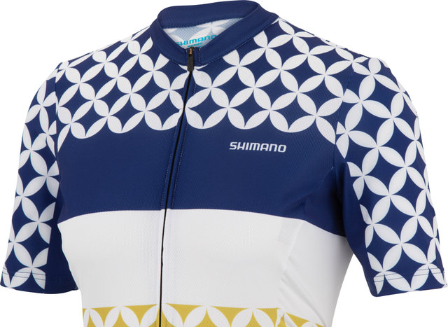 Shimano Mizuki Damen Trikot - white-navy/S