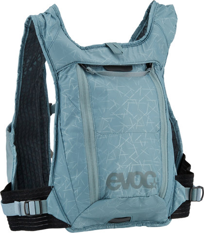 evoc Sac à Dos d'Hydratation Hydro Pro 1,5 + Poche à Eau 1,5 l - steel/1,5 litres