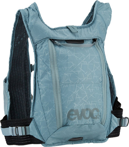 evoc Mochila de hidratación Hydro Pro 3 + bolsa de agua de 1,5 litros - steel/3 litros