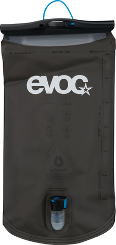 evoc Sac à Dos d'Hydratation Hydro Pro 3 + Poche à Eau 1,5 l - steel/3 litres