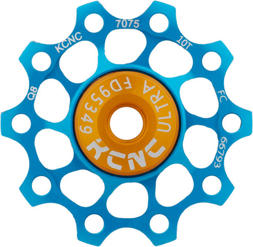 Engranajes Jockey Wheel Ultra Light - azul/10 dientes