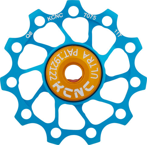 KCNC Galets de Dérailleur Jockey Wheel Ultra Light - bleu/11 dents