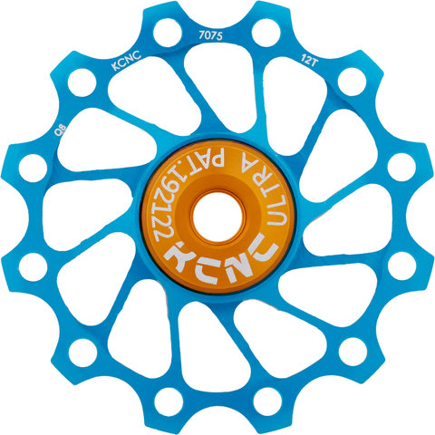 Engranajes Jockey Wheel Ultra Light - azul/12 dientes
