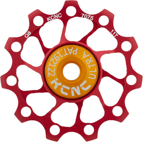 KCNC Engranajes Jockey Wheel Ultra Light - rojo/11 dientes