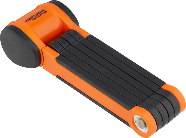 Kryptonite Evolution 790 Folding Lock with Click Frame Mount - black-orange/90 cm