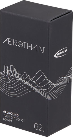 Schwalbe Cámara de aire Aerothan 28" - transparente/37-50 x 622 SV 60 mm