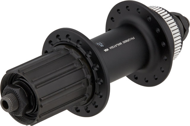 Shimano Buje RT Nabe FH-UR600 Disc Center Lock para ejes de cierre rápido - negro/10 x 135 mm / 32 agujeros / Shimano