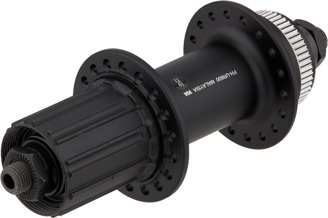 Shimano Buje RT Nabe FH-UR600 Disc Center Lock para ejes de cierre rápido - negro/10 x 135 mm / 36 agujeros / Shimano