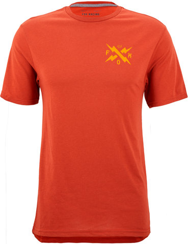 Calibrated SS Tech T-Shirt - red clay/M
