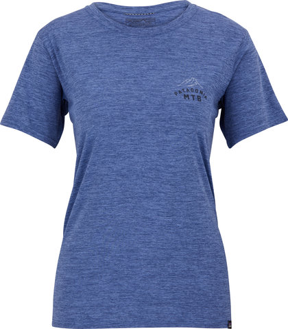 T-Shirt pour Dames Capilene Cool Daily Graphic - mtb crest-current blue-xdye/M