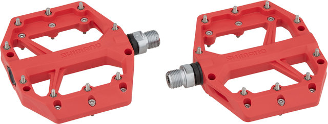 Shimano Pédales à Plateforme PD-GR400 - rouge/universal