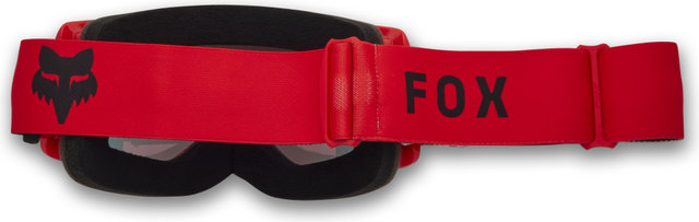 Fox Head Main Mirror Goggle - fluorescent red/red spark