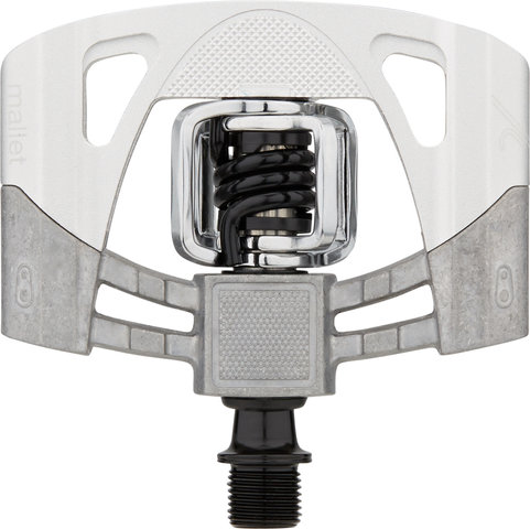 crankbrothers Pedales de clip Mallet 2 - raw-silver/universal
