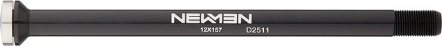 NEWMEN Gen3 Steckachse - schwarz/12 x 157 mm, 1,0 mm