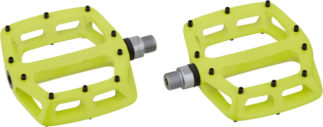 DMR Pedales de plataforma V12 - lime/universal