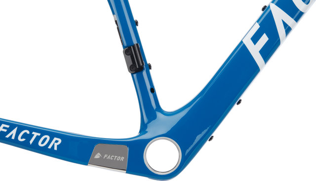 Factor Kit de Cadre en Carbone LS Disc Gravel - vintage blue/M/Axe Traversant 12 mm