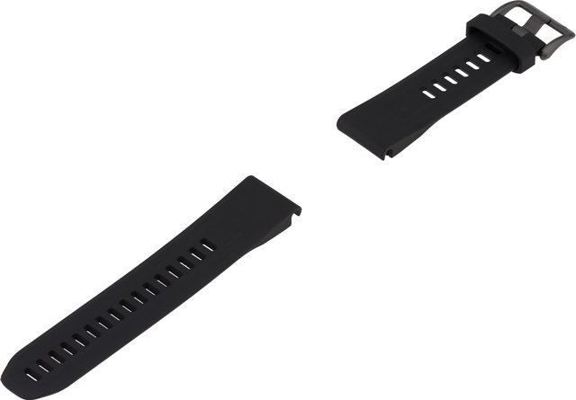QuickFit 20 Silicone Watch Strap - black/20 mm