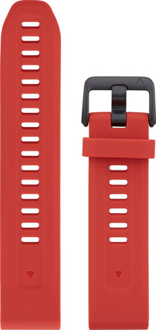 Bracelet de Montre en Silicone QuickFit 20 - rouge/20 mm