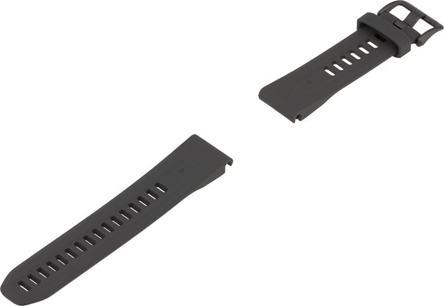 Bracelet de Montre en Silicone QuickFit 20 - graphite/20 mm