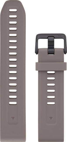 Bracelet de Montre en Silicone QuickFit 20 - gris foncé/20 mm