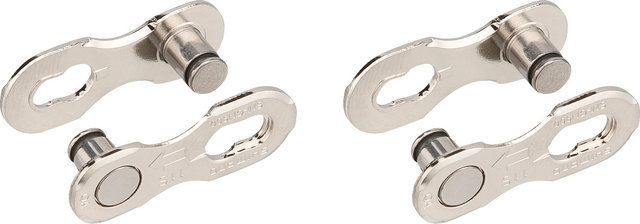 Shimano SM-CN900-11 Quick-Link Master Link - 2 Pack - silver