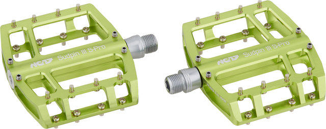 Sudpin III S-Pro Platform Pedals - green/universal