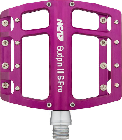 NC-17 Pedales de plataforma Sudpin III S-Pro - purple/universal