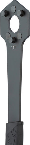 PRO Kassettenabzieher Set für Shimano 10 Z / 11 Z Ritzel - schwarz/universal