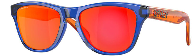 Oakley Lunettes pour Enfant Frogskins XXS - crystal blue/prizm ruby