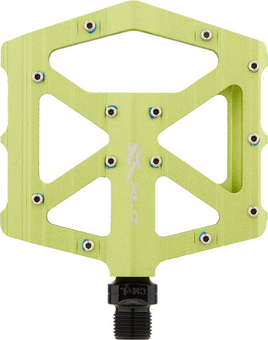 XLC PD-M12 Platform Pedals - lime/universal