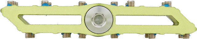 XLC Pedales de plataforma PD-M12 - lime/universal