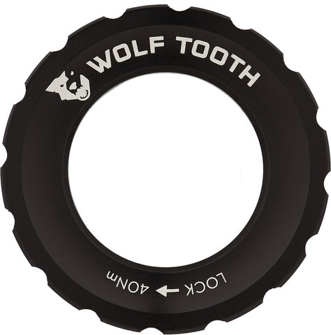 Wolf Tooth Components Bague de Verrouillage Center Lock - black/universal