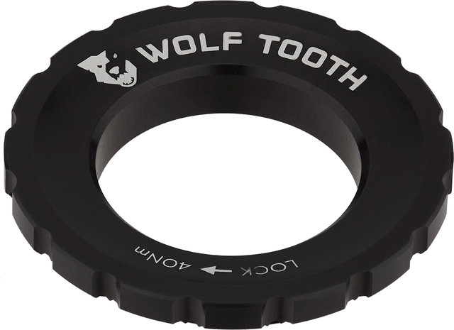 Wolf Tooth Components Center Lock Verschlussring - black/universal
