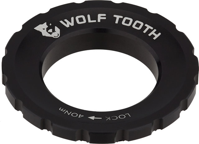 Wolf Tooth Components Bague de Verrouillage Center Lock - black/universal