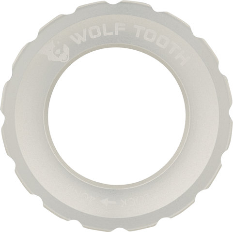 Wolf Tooth Components Center Lock Verschlussring - silver/universal