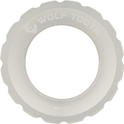 Wolf Tooth Components Bague de Verrouillage Center Lock - silver/universal