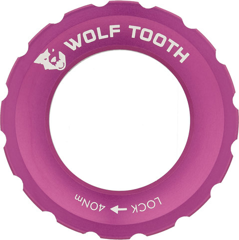 Bague de Verrouillage Center Lock - purple/universal