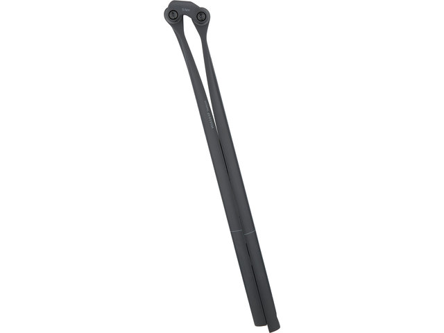 Tija de sillín de muelle laminado CF Allroad Pro Carbon - black/27,2 mm / 345 mm / SB 0 mm