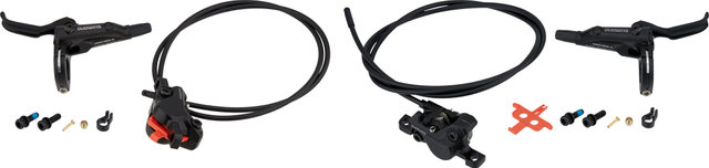 BR-MT500 + BL-MT501 v+h Set Scheibenbremse J-Kit - schwarz/Satz (VR + HR)