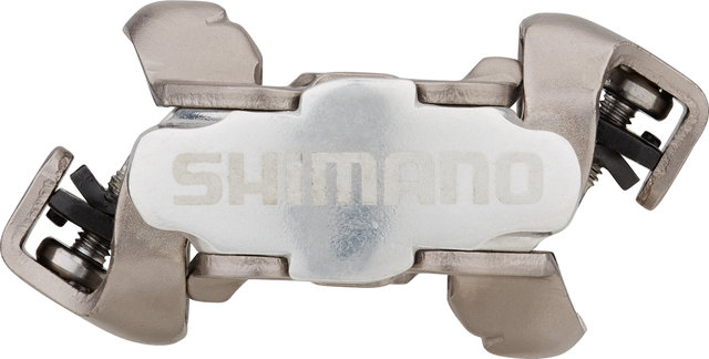 Shimano Pedales de clip PD-M520 - plata/universal